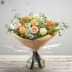 Hand tied bouquet made with the finest flowers